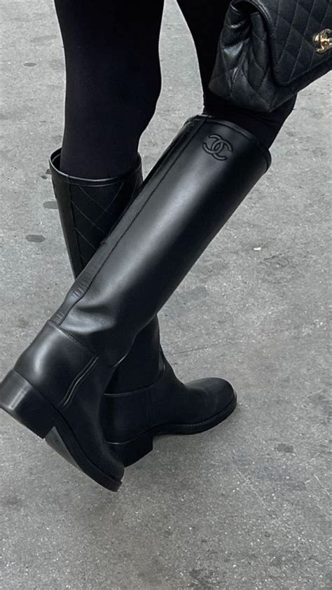 chanel riding boots 2023|High boots .